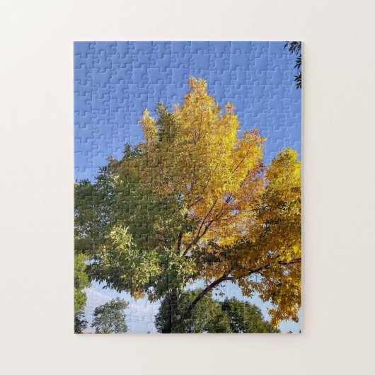 Puzzle Arbre à 2 tons (Vertical)