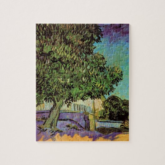 Puzzle Arbre à châtaignes en fleurs par Vincent van Gogh (Vertical)