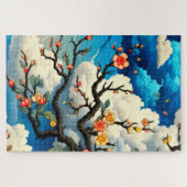 Puzzle Arbre à fleurs (Horizontal)