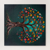 Puzzle Arbre à floraison capricieuse (Horizontal)