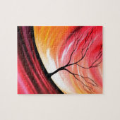 Puzzle Arbre Abstrait - Art Moderne (Horizontal)