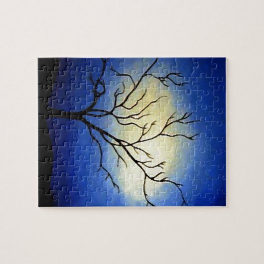 Puzzle Arbre Abstrait - Art Moderne (Horizontal)