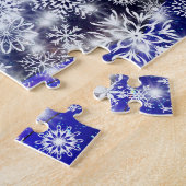 Puzzle Arbre blanc de Noël (Côté)