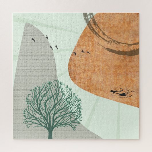 Puzzle Arbre Boho (Vertical)