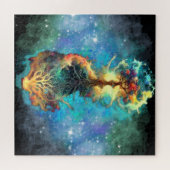 Puzzle arbre céleste de vie (Horizontal)