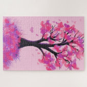 Puzzle Arbre d'amour romantique - Collection d'art dessin (Horizontal)