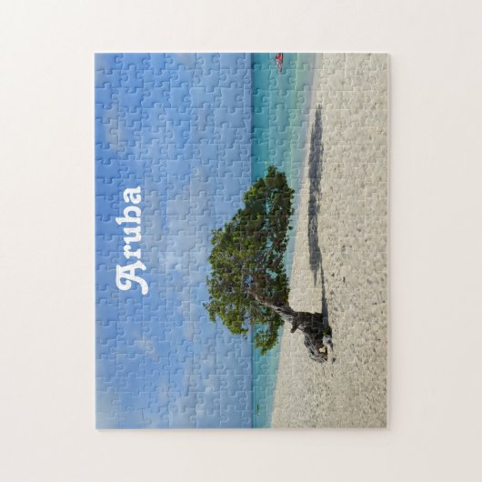 Puzzle Arbre d'Aruba Divi Divi (Vertical)