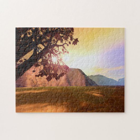 Puzzle Arbre d'automne pittoresque (Horizontal)