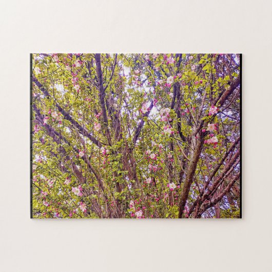PUZZLE ARBRE DE BLOSSOM DE POMME (Horizontal)