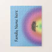 Puzzle - Arbre de famille - Arc-en-ciel (Vertical)
