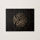 Puzzle Arbre de la vie avec Triquetra sur le motif de (Horizontal)