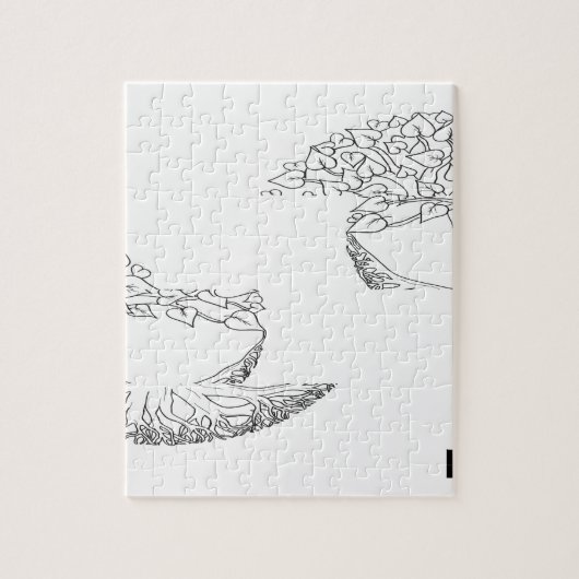 Puzzle Arbre de mandala de la vie (Vertical)