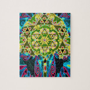 Puzzle Arbre de mandala de la vie par Amelia Carrie