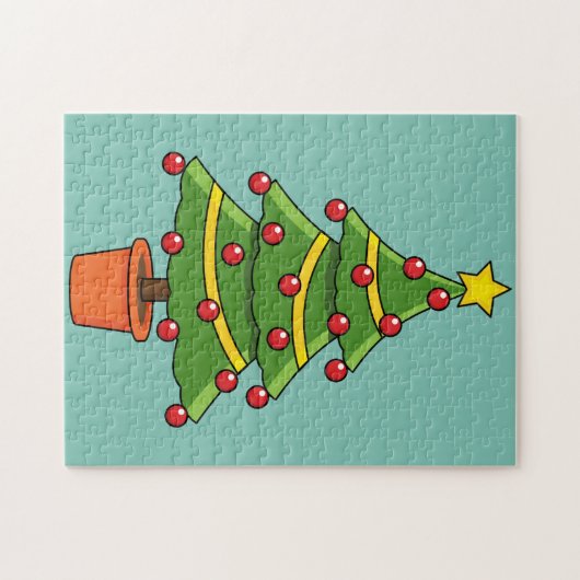 Puzzle Arbre de Noël (Horizontal)