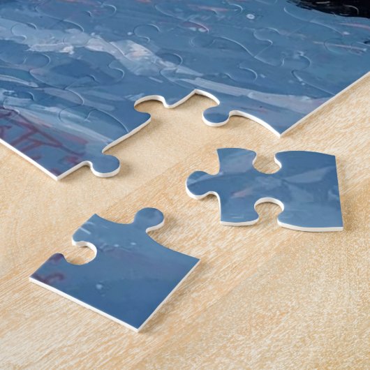 Puzzle Arbre de Noël brillant (Côté)