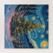 Puzzle Arbre de Noël brillant (Horizontal)