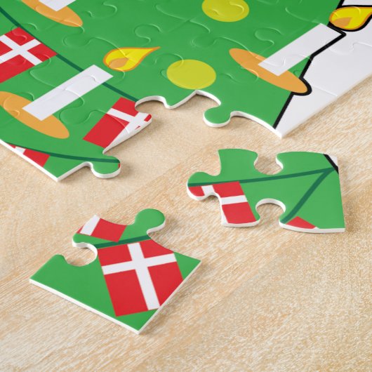 Puzzle Arbre de Noël danois (Côté)