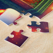 Puzzle Arbre de Noël de style Vintage (Côté)