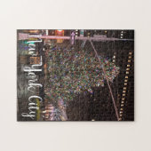 Puzzle Arbre de Noël du Rockefeller Center de New York (Horizontal)