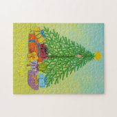 Puzzle Arbre de Noël Férié (Horizontal)