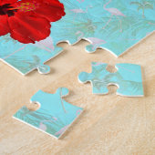 Puzzle Arbre de Noël Flamant rose (Côté)