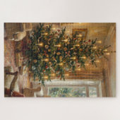 Puzzle Arbre de Noël impressionniste dans le style de Mon (Horizontal)