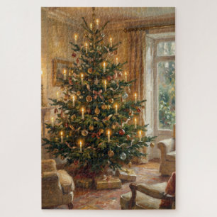 Puzzle Arbre de Noël impressionniste dans le style de Mon