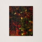 Puzzle Arbre de Noël marron et or II (Vertical)