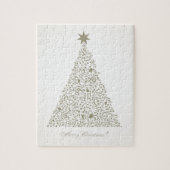 Puzzle Arbre de Noël musical (Vertical)