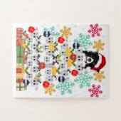 Puzzle Arbre de Noël pour l'élevage de moutons amusants (Horizontal)