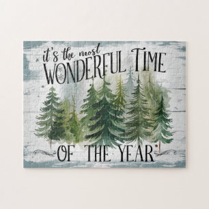 Puzzle Arbre de Noël Vintage