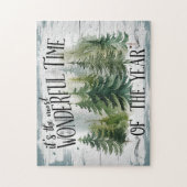 Puzzle Arbre de Noël Vintage (Vertical)