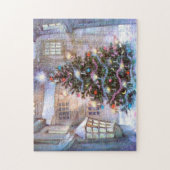 Puzzle Arbre de Noël Vintage (Vertical)