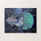 Puzzle Arbre de vie avec Yin Yang (Horizontal)
