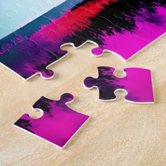 Puzzle Arbre de vie de la Majesté pourpre (Côté)