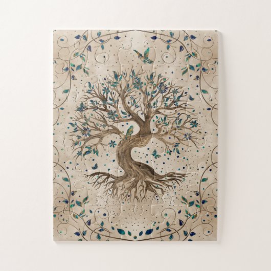 Puzzle Arbre de vie - Yggdrasil (Vertical)