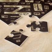 Puzzle Arbre de vie - Yggdrasil avec noeud de trinité (Côté)