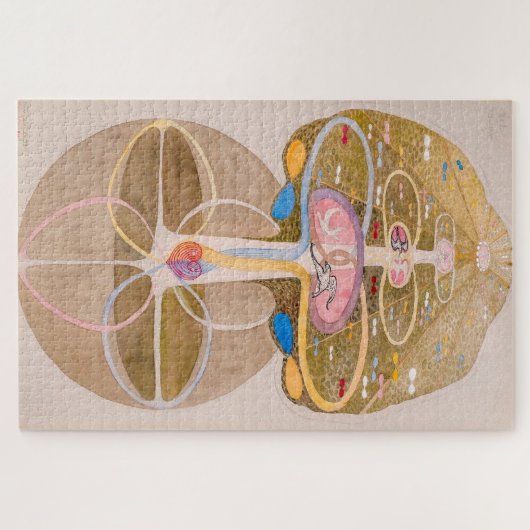 Puzzle Arbre des connaissances no 1 | Hilma af Klint | (Horizontal)