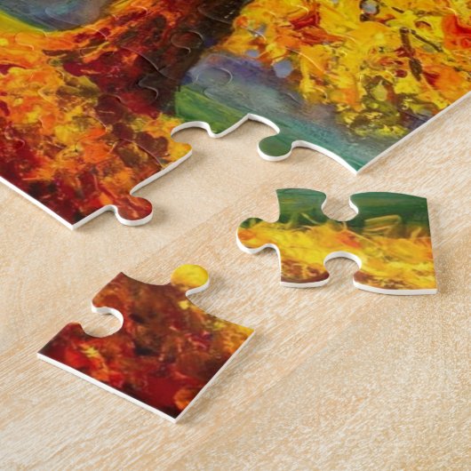 Puzzle Arbre en automne (Côté)