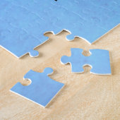 Puzzle Arbre familial contemporain : bleu (Côté)