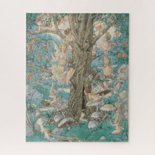 Puzzle Arbre Fée par Harold Gaze - Vintage