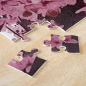 Puzzle Arbre floral rose du printemps (Côté)