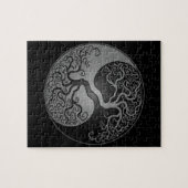 Puzzle Arbre foncé de Yin Yang (Horizontal)