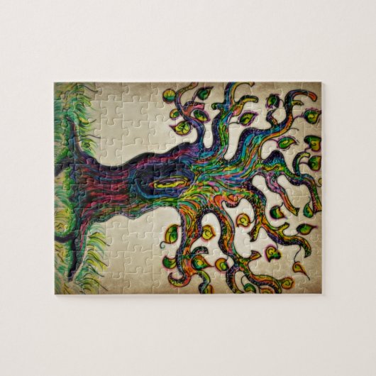 Puzzle Arbre hippie (Horizontal)