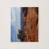 Puzzle Arbre hors des rochers rouges dans le parc nationa (Vertical)