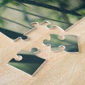 Puzzle Arbre Mimosa aux fleurs jaunes (Côté)