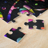 Puzzle Arbre mosaïque en verre de Faux (Côté)