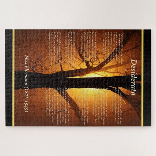 Puzzle Arbre orange (Horizontal)