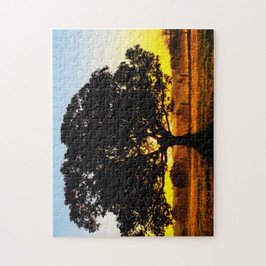 Puzzle Arbre pendant le matin (Vertical)