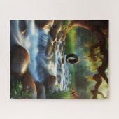 Puzzle Arbre qui coule sur l'eau (Horizontal)